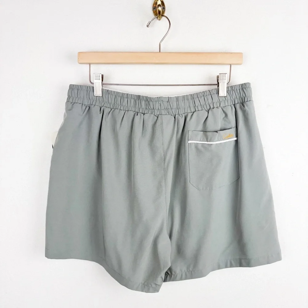NWT Cadets Men’s Gray Swim Shorts Sz L